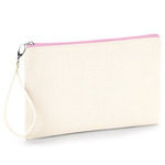 Canvas Wristlet Pouch