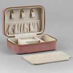 Velvet Travel Jewellery Box