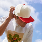 Contrast Flat Peak 6 Panel Cap