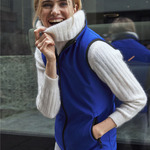Ladies Padded Softshell Vest
