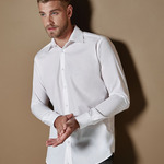 Slim Fit Long Sleeve Business Shirt