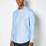 Slim Fit Long Sleeve Workwear Oxford Shirt

