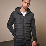 Men's Hooded Crossover Jacket