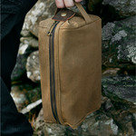 Heritage Waxed Canvas Wash Bag